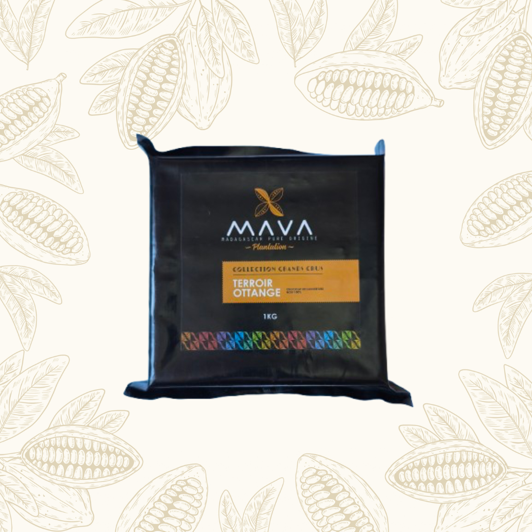[COUVOTT] 1kg de chocolat de couverture noir 100% TERROIR OTTANGE - Collection "Grands Crus"