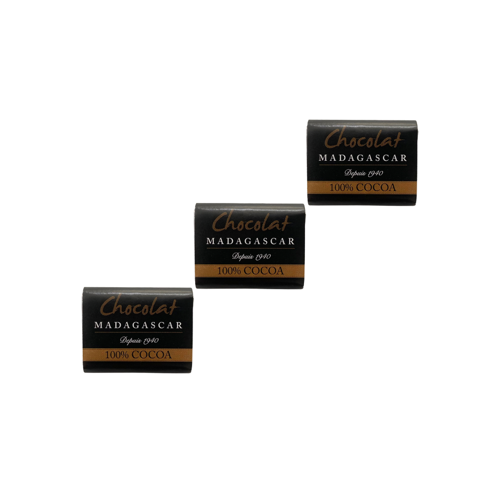 Paquet de 100 napolitains Chocolat Madagascar Noir 100% de cacao