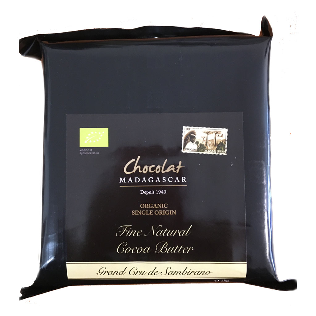 1kg Beurre de cacao BIO