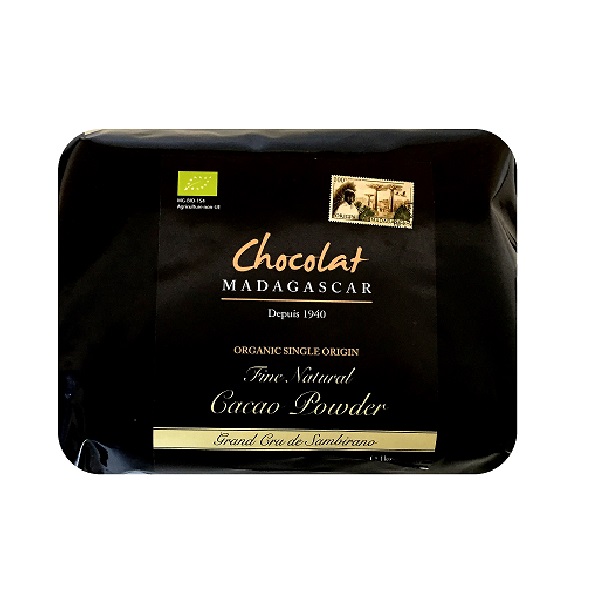 1 kg de poudre de cacao, Grand cru Sambirano certifiée Bio