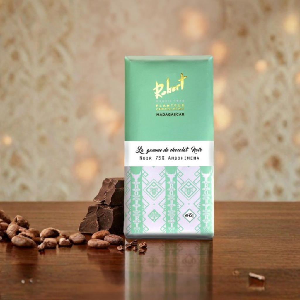 Tablette de chocolat noir 75% "Terroir Ambohimena" - Bas sambirano