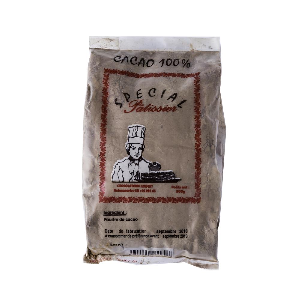 Cacao en poudre non sucré 100% bio Quai Sud - Boîte pop décorée 175g