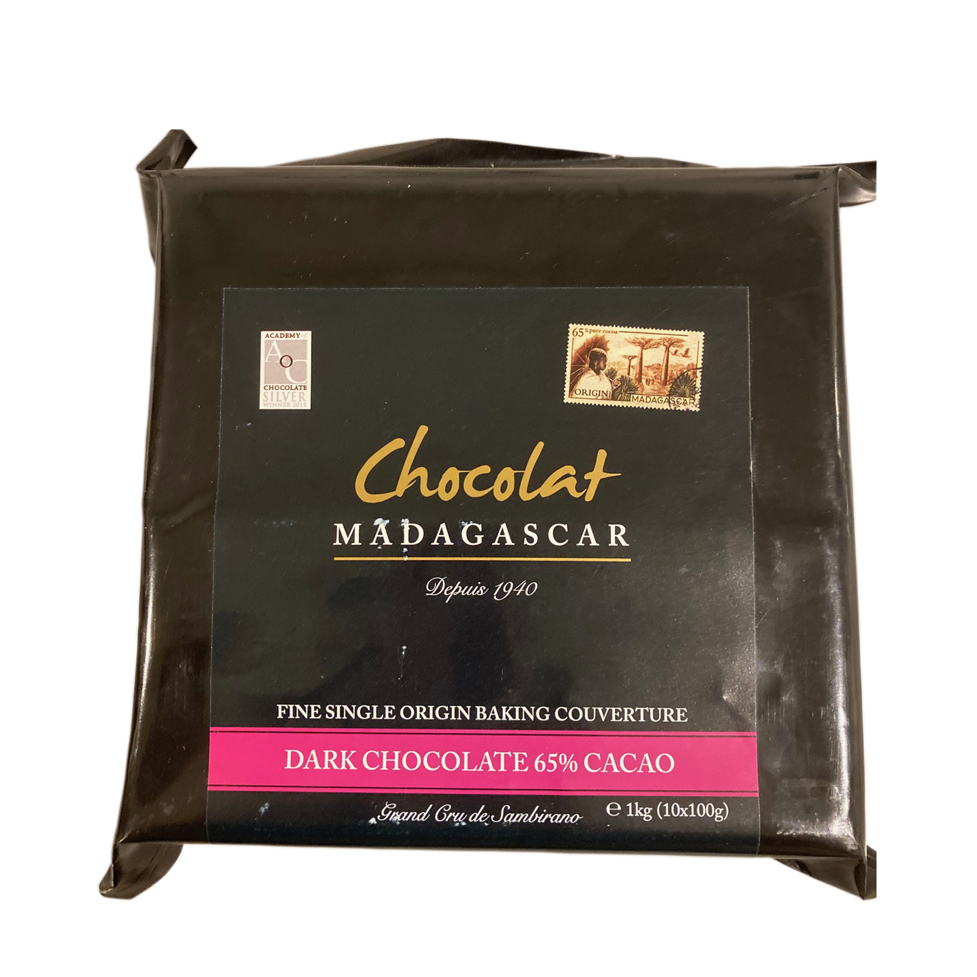 [CDC06] 1kg de chocolat de couverture noir 65%