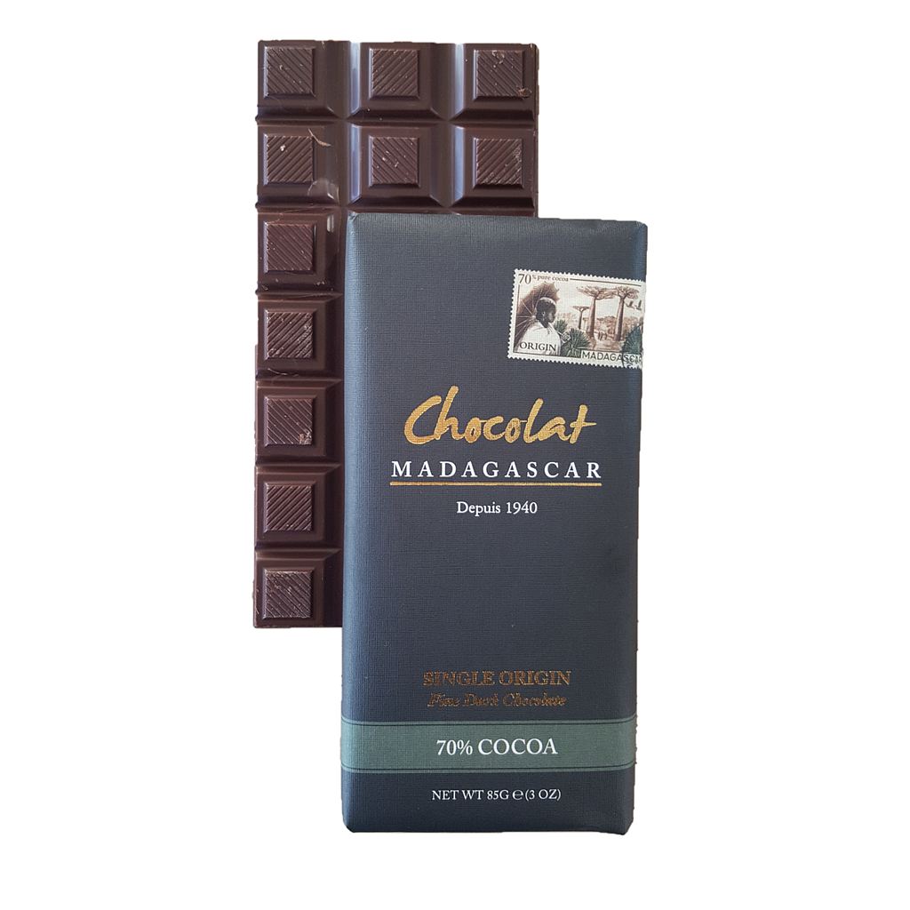 Couverture de Chocolat Noir 70% CHOCOLATERIE ROBERT - Kibo